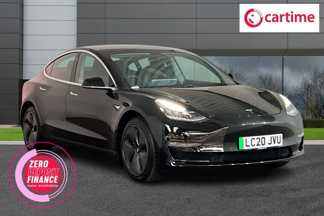 View our Tesla Model 3 (Dual Motor) Long Range Saloon 4dr Electric Auto 4WDE (346 ps) Touchscreen, Reversing Camera, Heated Seats, Cruise Control, Bluetooth