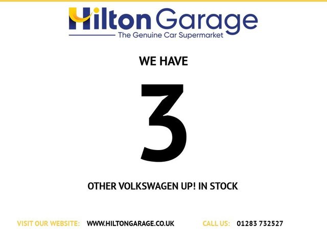 USED 2014 64 Volkswagen Up! 1.0 Move Up! Hatchback 5dr Petrol Manual Euro 5 (60 Ps) - Air Con, Dab, Privacy