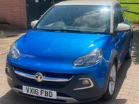 USED 2016 16 VAUXHALL ADAM 1.0i Turbo ecoFLEX ROCKS Hatchback 3dr Petrol Manual Euro 6 (s/s) (115 ps) 