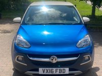 USED 2016 16 VAUXHALL ADAM 1.0i Turbo ecoFLEX ROCKS Hatchback 3dr Petrol Manual Euro 6 (s/s) (115 ps) 