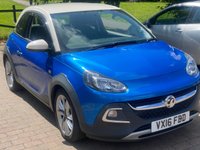 USED 2016 16 VAUXHALL ADAM 1.0i Turbo ecoFLEX ROCKS Hatchback 3dr Petrol Manual Euro 6 (s/s) (115 ps) 