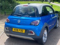 USED 2016 16 VAUXHALL ADAM 1.0i Turbo ecoFLEX ROCKS Hatchback 3dr Petrol Manual Euro 6 (s/s) (115 ps) 