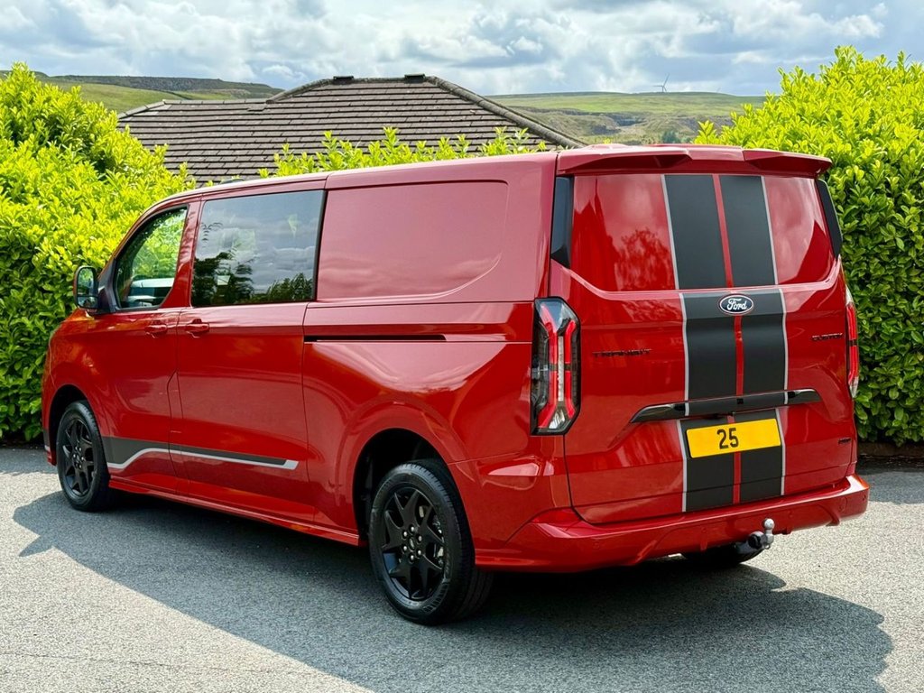 USED 2025 25 FORD TRANSIT CUSTOM 2.0 320 ECOBLUE LIMITED CREW VAN DOUBLE CAB 5DR DIESEL AUTO L2 H1 EURO 6 (S/S) (170 PS) 