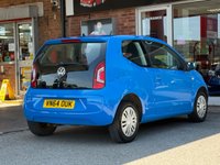 USED 2014 64 VOLKSWAGEN UP! 1.0 Move up! Hatchback 3dr Petrol Manual Euro 5 (60 ps) LOW MILEAGE PETROL