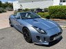USED 2013 13 JAGUAR F-TYPE 5.0 V8 S Convertible 2dr Petrol Auto Euro 5 (s/s) (495 ps)-Nice Low Mileage Example-Finished In Satellite Grey Metallic-Light Grey Leather Upholstery-Switchable Active Sports Exhaust-Meridian Sound System-20 Inch Gloss Black Alloy Wheels With Matching Pirelli Tyres-Climate Control-Cruise Control-Mfsw-Satnav-Bluetooth.Ready For That European Road Trip. 