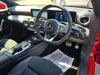 USED 2019 69 MERCEDES-BENZ A-CLASS  1.5 A180d AMG Line Executive, 17,947 miles, Automatic, ULEZ compliant Euro 6, 2 owners, Sat Nav, A/C, great spec, in red with service history. With only 17947 miles on the clock, this 2019 Mercedes-Benz A180d AMG Line offers exceptionally low mileage for its age. As part of the A Class range, this vehicle features a 1.5L diesel engine and meets Euro 6 emission standards. The AMG Line trim adds a sporty edge to this model. It also comes with a partial service history and a MOT valid until April 2026, providing peace of mind. The Executive Package enhances your driving experience with front and rear parking sensors and heated seats. Auto