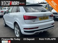 USED 2016 16 AUDI Q3 2.0 TDI S line Plus SUV 5dr Diesel S Tronic quattro Euro 6 (s/s) (184 ps) 2 OWNERS FROM NEW BOOK PACK FULLY SERVICED AND 1 YEAR MOT WITHIN THE SALE