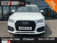 USED 2016 16 AUDI Q3 2.0 TDI S line Plus SUV 5dr Diesel S Tronic quattro Euro 6 (s/s) (184 ps) 2 OWNERS FROM NEW BOOK PACK FULLY SERVICED AND 1 YEAR MOT WITHIN THE SALE