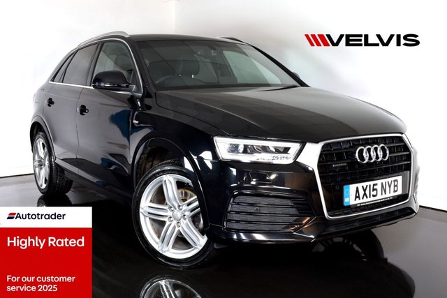 2015 15 Audi Q3 2.0 TFSI S line Plus SUV 5dr Petrol S Tronic quattro Euro 6 (s/s) (180 ps)