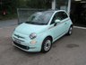 USED 2019 19 FIAT 500 1.2 Lounge Hatchback 3dr Petrol Manual Euro 6 (s/s) (69 bhp) With previous service history from Fiat main dealer and a new service and detailed inspection by ourselves. MOT until April 2026. Cheap to insure being only a group 8!