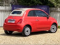 USED 2019 19 FIAT 500C 1.2 Lounge Convertible 2dr Petrol Manual Euro 6 (s/s) (69 bhp) 