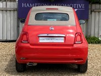USED 2019 19 FIAT 500C 1.2 Lounge Convertible 2dr Petrol Manual Euro 6 (s/s) (69 bhp) 