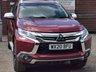 USED 2020 20 MITSUBISHI SHOGUN SPORT 2.4D 4 SUV 5dr Diesel Auto 4WD Euro 6 (181 ps) 5x RECORDED SERVICES!
