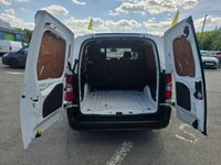 USED 2020 20 PEUGEOT PARTNER 1.5 BlueHDi 950 Pro LWB Crew Van 5 Seater white with 56,500 miles, 1 owner, ULEZ compliant Euro 6, 5-speed manual, A/C, Bluetooth & more +VAT @ 20% With only one previous owner and low mileage for its age at 56,500 miles, this 2020 Peugeot Partner 1.5 BlueHDi 950 Professional Long Panel Van LWB Euro 6 6dr is a reliable and efficient workhorse. The Partner, in its BlueHDi 950 Professional variant and Professional trim, is powered by a 1.5L diesel engine and meets Euro 6 emission standards. It comes equipped with practical features such as offside and twin sliding side doors for easy access, an 8in capacitive colour touchscreen with Connect D
