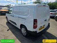 USED 2020 20 PEUGEOT PARTNER 1.5 BlueHDi 950 Pro LWB Crew Van 5 Seater white with 56,500 miles, 1 owner, ULEZ compliant Euro 6, 5-speed manual, A/C, Bluetooth & more +VAT @ 20% With only one previous owner and low mileage for its age at 56,500 miles, this 2020 Peugeot Partner 1.5 BlueHDi 950 Professional Long Panel Van LWB Euro 6 6dr is a reliable and efficient workhorse. The Partner, in its BlueHDi 950 Professional variant and Professional trim, is powered by a 1.5L diesel engine and meets Euro 6 emission standards. It comes equipped with practical features such as offside and twin sliding side doors for easy access, an 8in capacitive colour touchscreen with Connect D