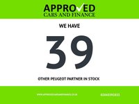 USED 2020 20 PEUGEOT PARTNER 1.5 BlueHDi 950 Pro LWB Crew Van 5 Seater white with 56,500 miles, 1 owner, ULEZ compliant Euro 6, 5-speed manual, A/C, Bluetooth & more +VAT @ 20% With only one previous owner and low mileage for its age at 56,500 miles, this 2020 Peugeot Partner 1.5 BlueHDi 950 Professional Long Panel Van LWB Euro 6 6dr is a reliable and efficient workhorse. The Partner, in its BlueHDi 950 Professional variant and Professional trim, is powered by a 1.5L diesel engine and meets Euro 6 emission standards. It comes equipped with practical features such as offside and twin sliding side doors for easy access, an 8in capacitive colour touchscreen with Connect D