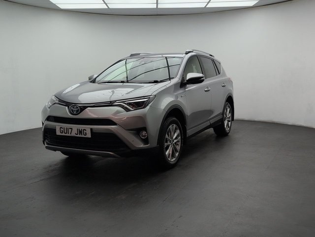 USED 2017 17 Toyota Rav4 2.5 Vvt-H Excel Suv 5dr Petrol Hybrid Cvt 4WD Euro 6 (s/S) (safety Sense, Nav) (197 Ps) - Heated, Leather, Cruise