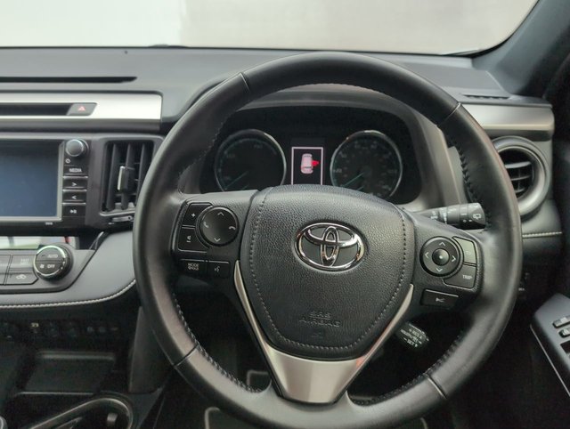USED 2017 17 Toyota Rav4 2.5 Vvt-H Excel Suv 5dr Petrol Hybrid Cvt 4WD Euro 6 (s/S) (safety Sense, Nav) (197 Ps) - Heated, Leather, Cruise