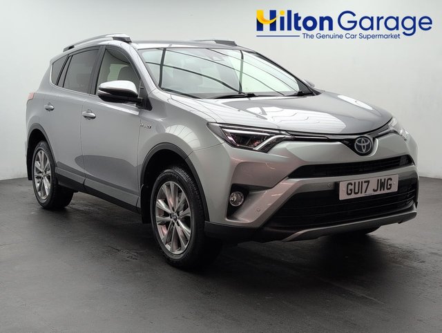 USED 2017 17 Toyota Rav4 2.5 Vvt-H Excel Suv 5dr Petrol Hybrid Cvt 4WD Euro 6 (s/S) (safety Sense, Nav) (197 Ps) - Heated, Leather, Cruise