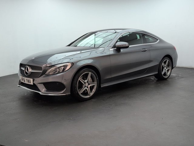 USED 2016 16 Mercedes-Benz C Class 2.0 C300 Amg Line Coupe 2dr Petrol 7g-Tronic+ Euro 6 (s/S) (245 Ps) - Climate, Cruise, Heated Seats