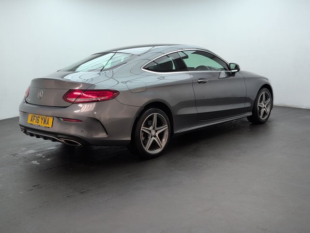 USED 2016 16 Mercedes-Benz C Class 2.0 C300 Amg Line Coupe 2dr Petrol 7g-Tronic+ Euro 6 (s/S) (245 Ps) - Climate, Cruise, Heated Seats