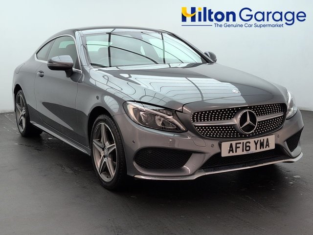USED 2016 16 Mercedes-Benz C Class 2.0 C300 Amg Line Coupe 2dr Petrol 7g-Tronic+ Euro 6 (s/S) (245 Ps) - Climate, Cruise, Heated Seats