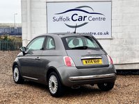 USED 2014 14 FIAT 500 1.2 Lounge Hatchback 3dr Petrol Manual Euro 6 (s/s) (69 bhp) www.suffolkcarcentre.co.uk - Located at Lowestoft