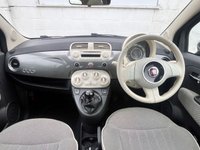 USED 2014 14 FIAT 500 1.2 Lounge Hatchback 3dr Petrol Manual Euro 6 (s/s) (69 bhp) www.suffolkcarcentre.co.uk - Located at Lowestoft