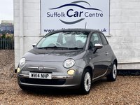 USED 2014 14 FIAT 500 1.2 Lounge Hatchback 3dr Petrol Manual Euro 6 (s/s) (69 bhp) www.suffolkcarcentre.co.uk - Located at Lowestoft