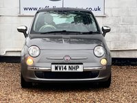 USED 2014 14 FIAT 500 1.2 Lounge Hatchback 3dr Petrol Manual Euro 6 (s/s) (69 bhp) www.suffolkcarcentre.co.uk - Located at Lowestoft
