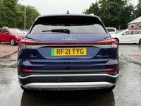 USED 2021 21 AUDI Q4 E-TRON 35 S line SUV 5dr Electric Auto 55kWh 170 bhp F.A.S.H  