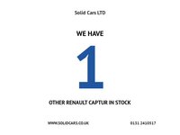 USED 2017 17 RENAULT CAPTUR 1.5 dCi ENERGY Signature Nav SUV 5dr Diesel Auto Euro 6 (s/s) (90 ps) FRESH SERVICE+12 MONTHS MOT+TIMING BELT DONE