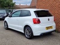USED 2016 16 VOLKSWAGEN POLO 1.0 TSI BlueMotion Tech R-Line Hatchback 3dr Petrol Manual Euro 6 (s/s) (110 bhp) 