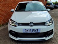 USED 2016 16 VOLKSWAGEN POLO 1.0 TSI BlueMotion Tech R-Line Hatchback 3dr Petrol Manual Euro 6 (s/s) (110 bhp) 