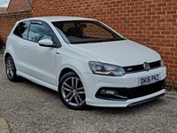 USED 2016 16 VOLKSWAGEN POLO 1.0 TSI BlueMotion Tech R-Line Hatchback 3dr Petrol Manual Euro 6 (s/s) (110 bhp) 