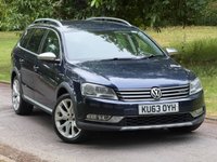 USED 2013 63 VOLKSWAGEN PASSAT 2.0 TDI BlueMotion Tech Alltrack Estate 5dr Diesel Manual 4Motion Euro 5 (s/s) (140 ps) 