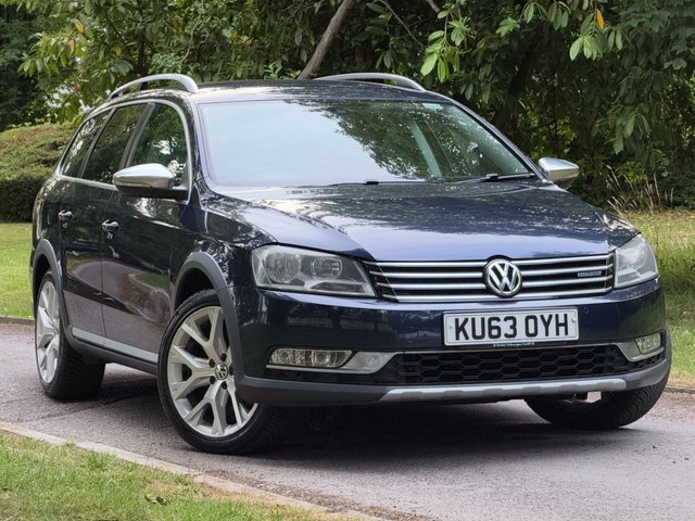 2013 63 Volkswagen Passat 2.0 TDI BlueMotion Tech Alltrack Estate 5dr Diesel Manual 4Motion Euro 5 (s/s) (140 ps)