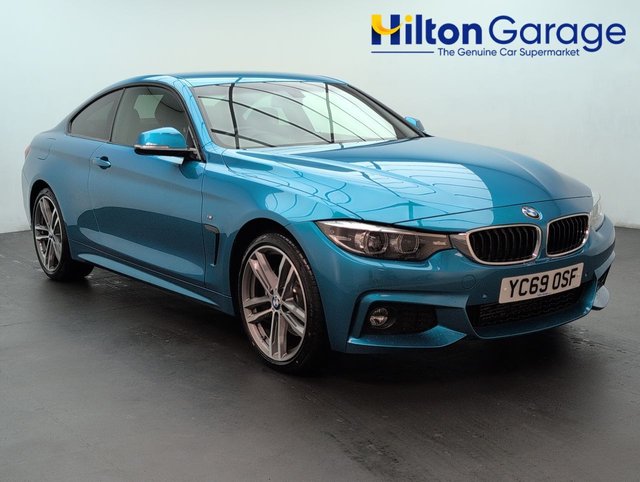 USED 2019 BMW 4 Series 2.0 420d M Sport Coupe 2dr Diesel Auto Xdrive Euro 6 (s/S) (190 Ps) - Cruise, Air Con, Alloy