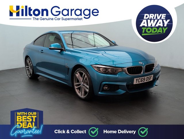 USED 2019 BMW 4 Series 2.0 420d M Sport Coupe 2dr Diesel Auto Xdrive Euro 6 (s/S) (190 Ps) - Cruise, Air Con, Alloy