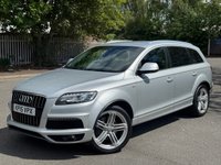 USED 2015 13 AUDI Q7 3.0 TDI V6 S line SUV 5dr Diesel Tiptronic quattro Euro 5 (240 ps) 