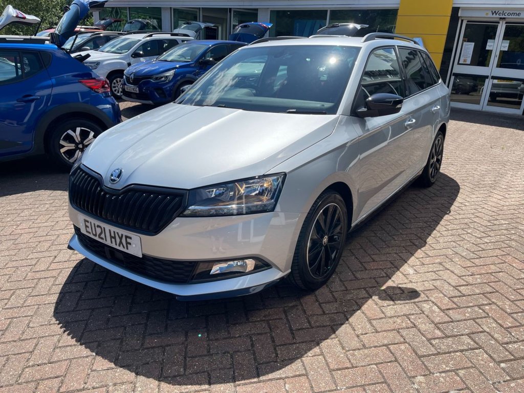 USED 2021 21 SKODA FABIA 1.0 TSI Monte Carlo Estate 5dr Petrol DSG Euro 6 (s/s) (95 ps) 