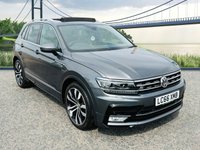USED 2016 66 VOLKSWAGEN TIGUAN 2.0 TDI BlueMotion Tech R-Line SUV 5dr Diesel DSG 4Motion Euro 6 (s/s) (190 ps) PANORAMIC SUNROOF / AUTO