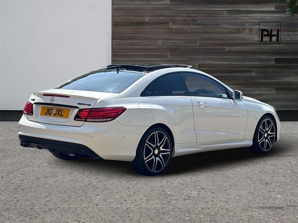 USED 2014 J MERCEDES-BENZ E-CLASS 3 3.0 E400 AMG Sport Plus Coupe 2dr Petrol G-Tronic+ Euro 6 (s/s) (333 ps) 2d AUTO 328 BHP PANORAMIC ROOF|HARMAN/KARDON