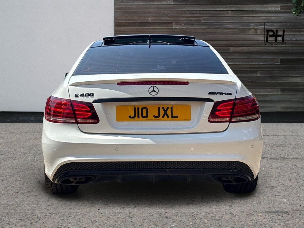 USED 2014 J MERCEDES-BENZ E-CLASS 3 3.0 E400 AMG Sport Plus Coupe 2dr Petrol G-Tronic+ Euro 6 (s/s) (333 ps) 2d AUTO 328 BHP PANORAMIC ROOF|HARMAN/KARDON
