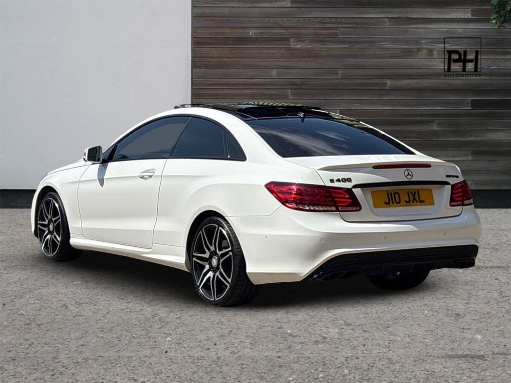 USED 2014 J MERCEDES-BENZ E-CLASS 3 3.0 E400 AMG Sport Plus Coupe 2dr Petrol G-Tronic+ Euro 6 (s/s) (333 ps) 2d AUTO 328 BHP PANORAMIC ROOF|HARMAN/KARDON