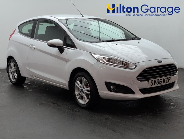 USED 2016 66 Ford Fiesta 1.25 Zetec Hatchback 3dr Petrol Manual Euro 6 (82 Ps) Hill Start Assist+tinted Glass