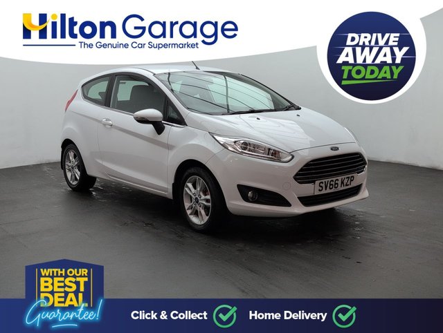 USED 2016 66 Ford Fiesta 1.25 Zetec Hatchback 3dr Petrol Manual Euro 6 (82 Ps) Hill Start Assist+tinted Glass