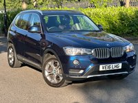 USED 2016 16 BMW X3 2.0 20d xLine SUV 5dr Diesel Auto xDrive Euro 6 (s/s) (190 ps) 
