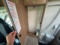 USED 2015 64 SUN LIVING LIDO S42SL -3 BERTH & 4 TRAVEL SEATS FIXED SINGLE BEDS & DOUBLE