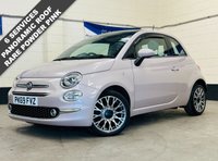 USED 2019 69 FIAT 500 1.2 Star Hatchback 3 Door Petrol Manual Euro 6 (s/s) (69 bhp) ULEZ EURO 6 NAVIGATION